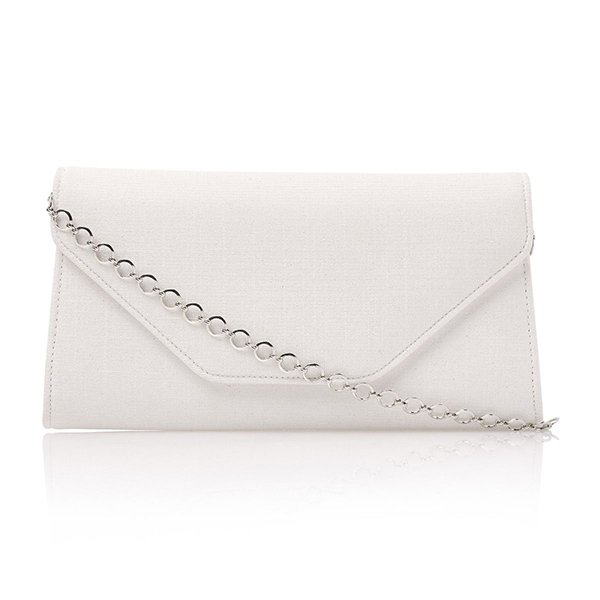 Die passende Clutch zum Brautkleid für das Standesamt ist nicht nur praktisch, sondern auch ein stilvolles Accessoires für die Hochzeit.